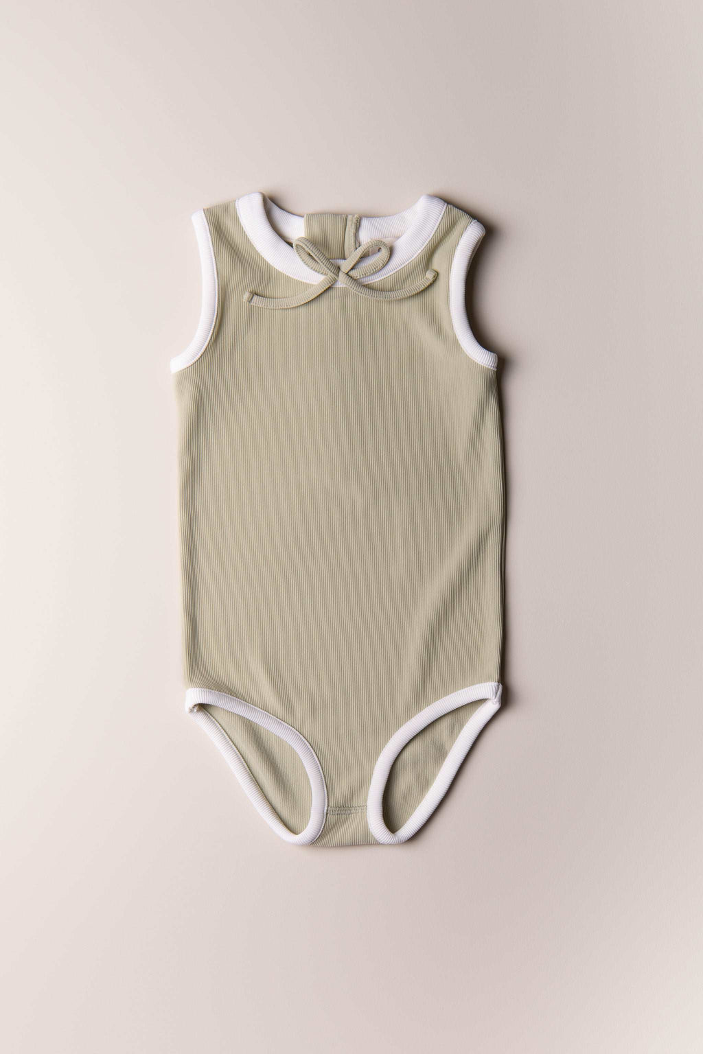 Signature Bow Swimsuit - Pistachio