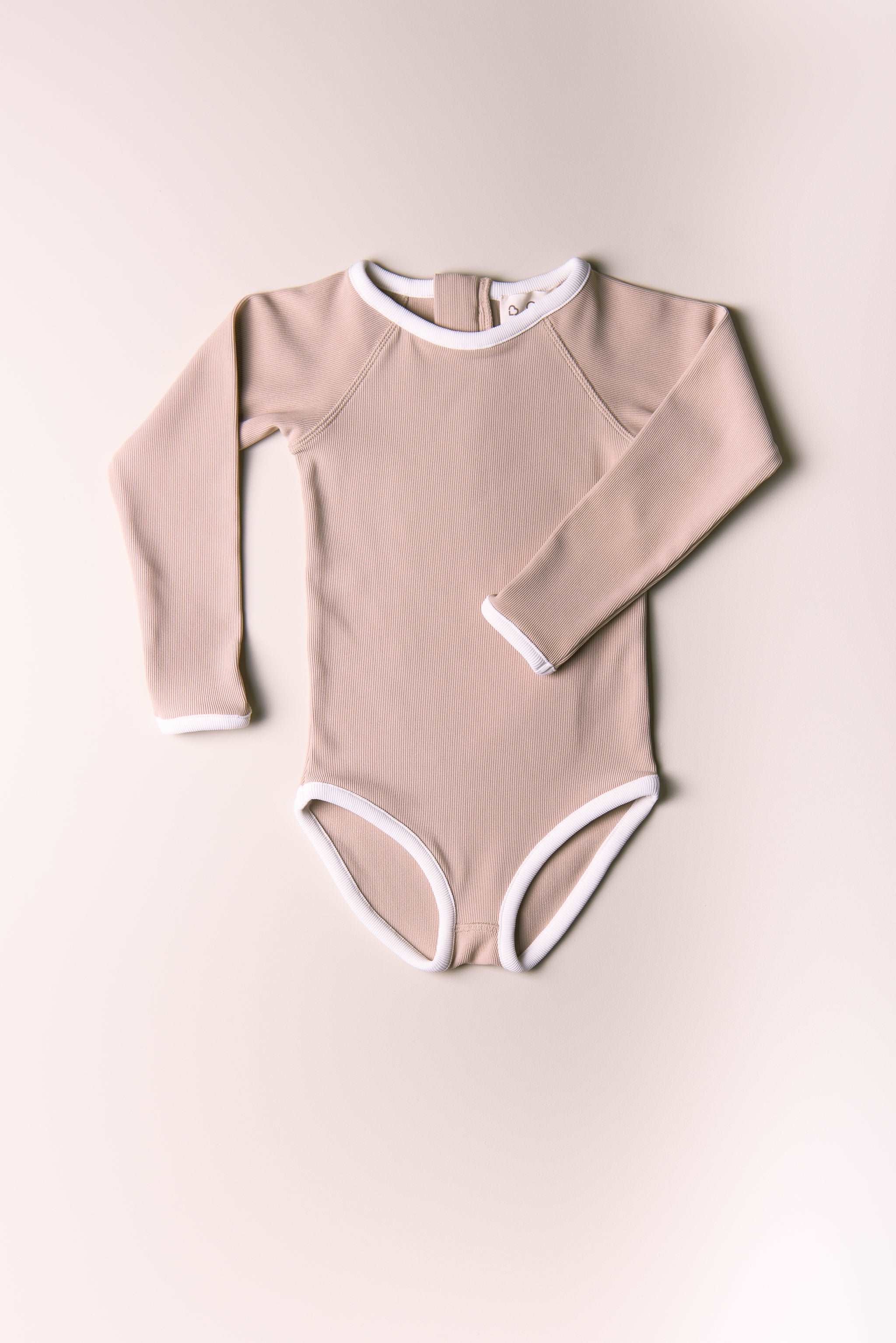 Signature Long Sleeve Swimsuit - Rose Dust