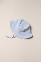 Ribbed Baby Swim Hat - Zen Blue
