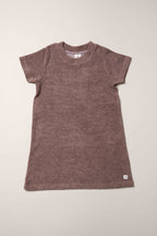 Terry Towelling Dress - Taupe