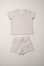 Terry Towelling Set - Oatmeal