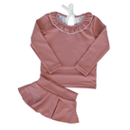 Wimbledon Swimsuit Girls - Rosewood