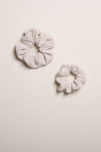 Terry Towelling Scrunchie Taupe - Small