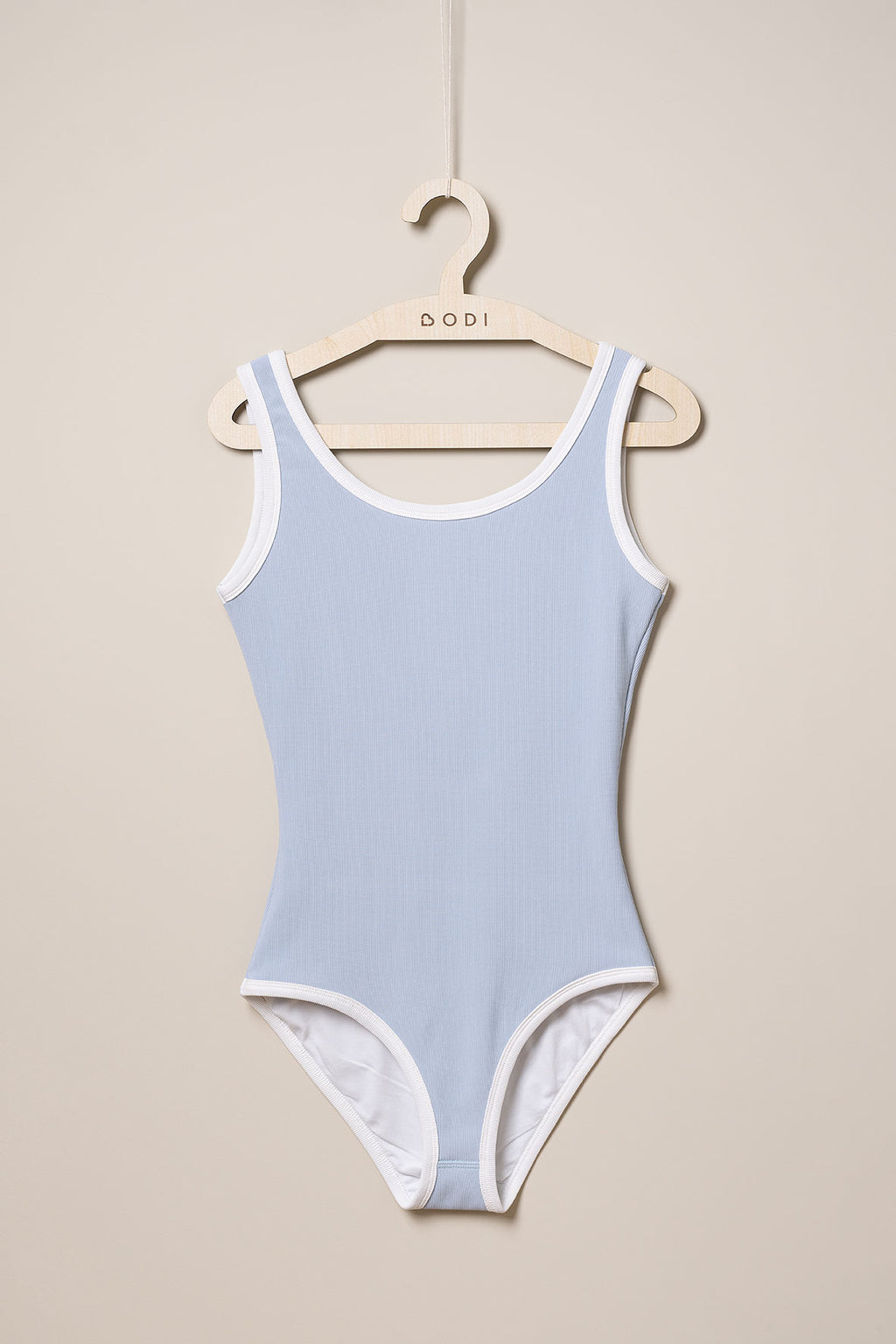 Ribbed Swimsuit Woman - Zen Blue