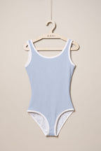 Ribbed Swimsuit Woman - Zen Blue